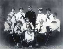 First Stanford Women's Fencing Team